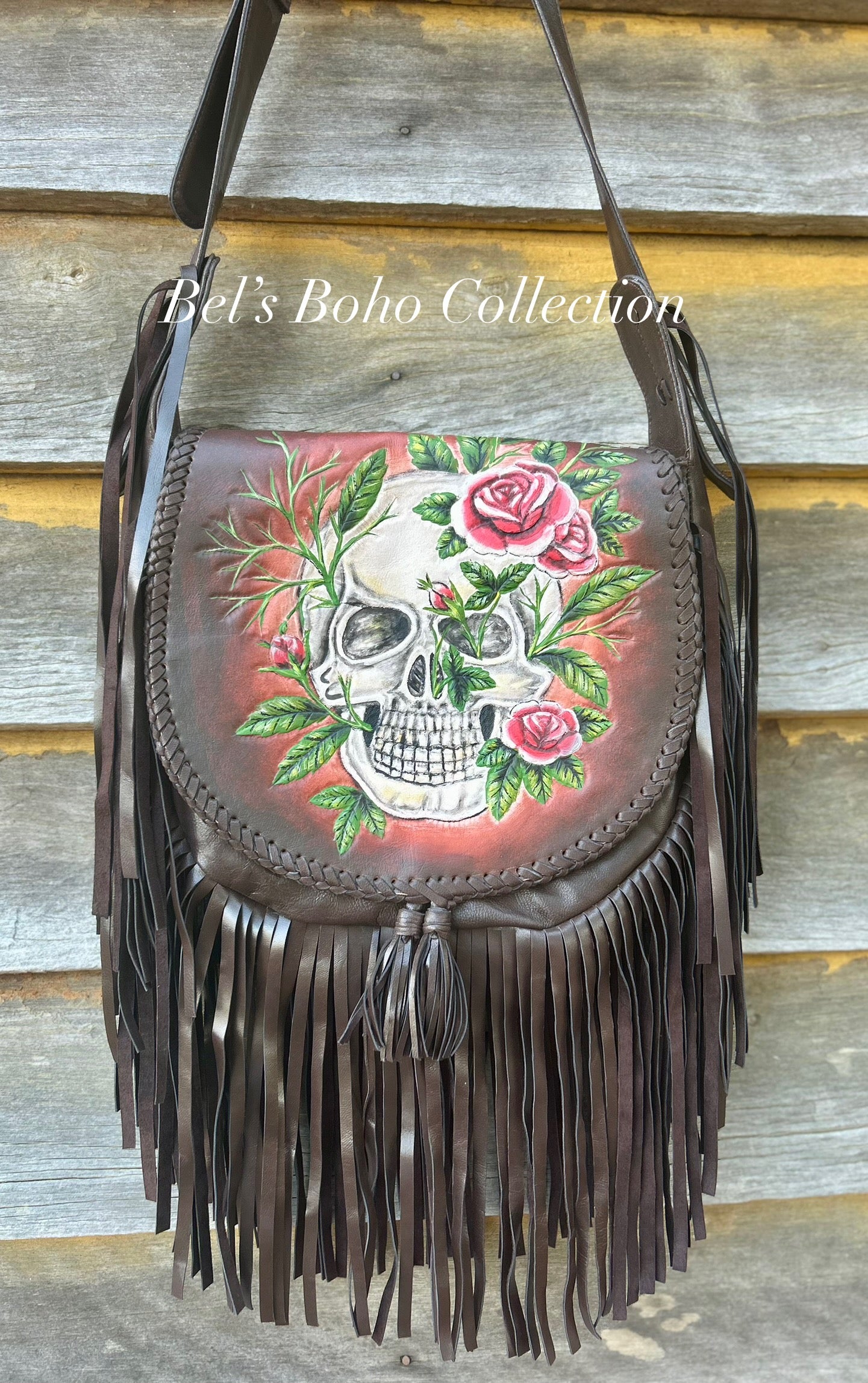 The Skull & Bloom Bag