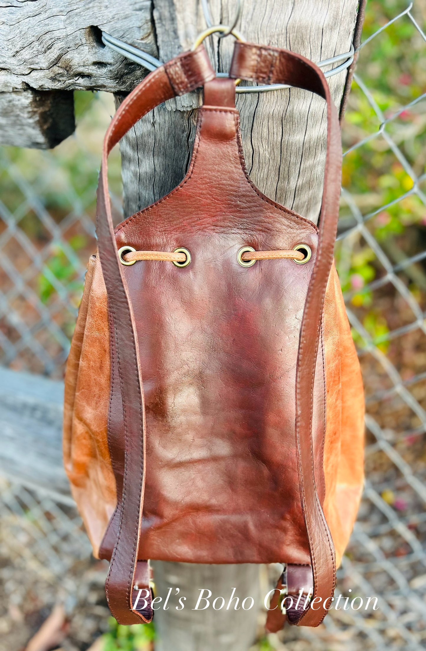 The Kacey Handtooled Backpack