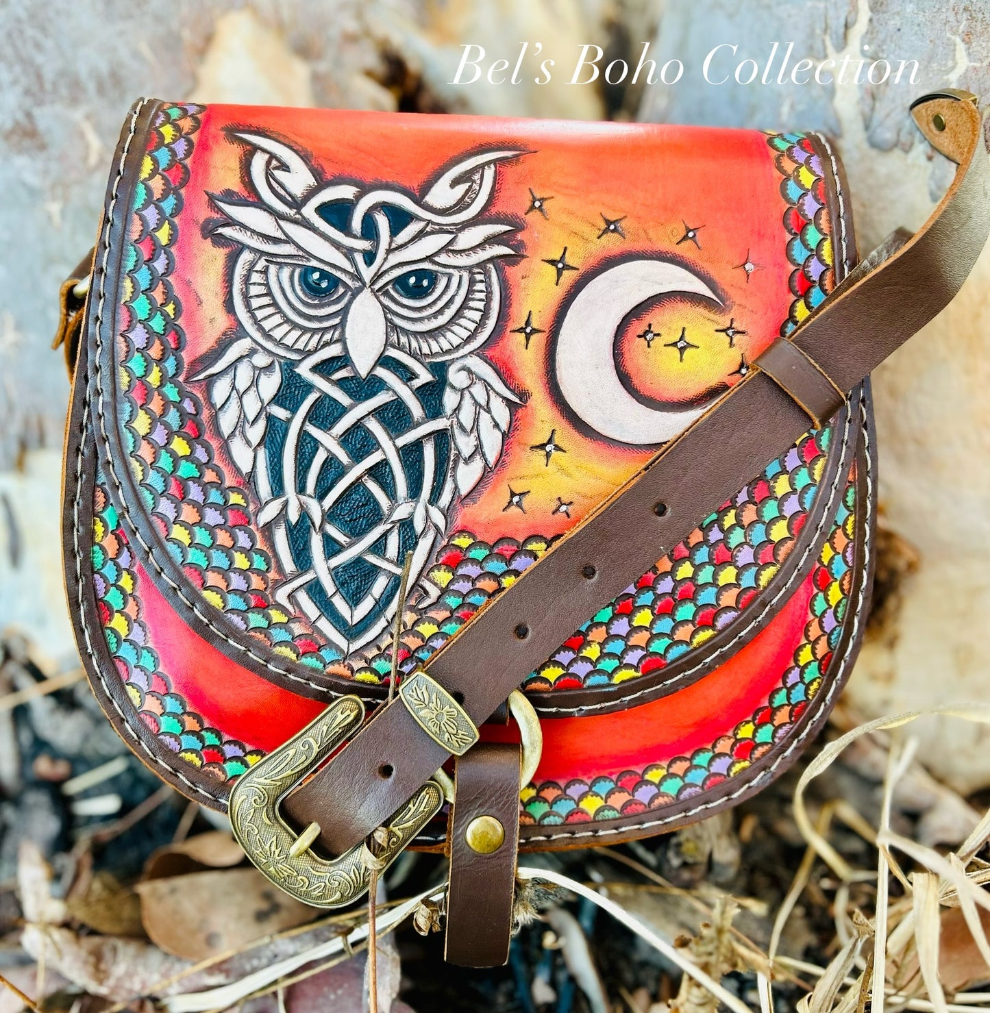 The Owl Saddle Bag