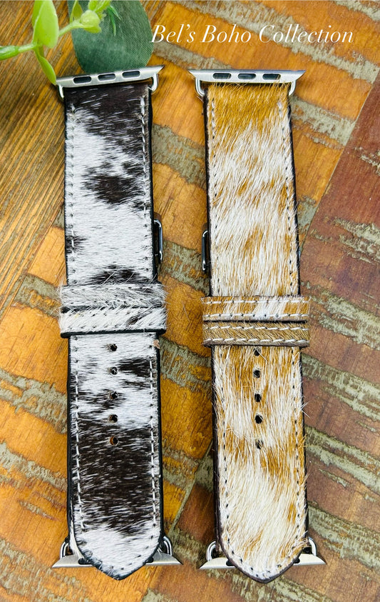 Cowhide Apple Watch Band