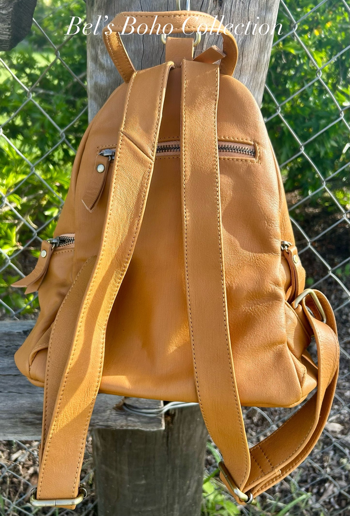 The Desert Wanderer Leather Backpack