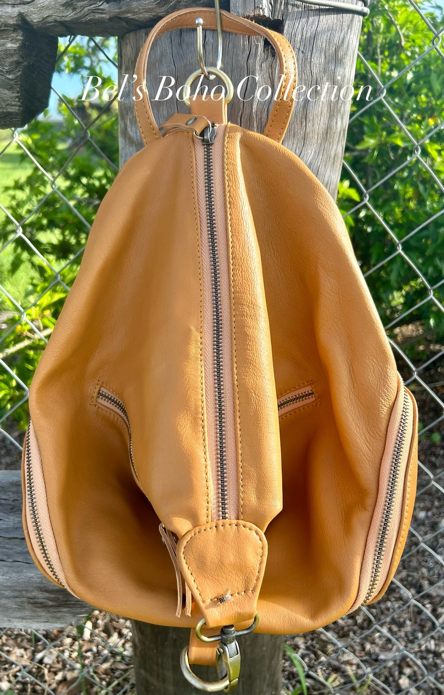 The Desert Wanderer Leather Backpack