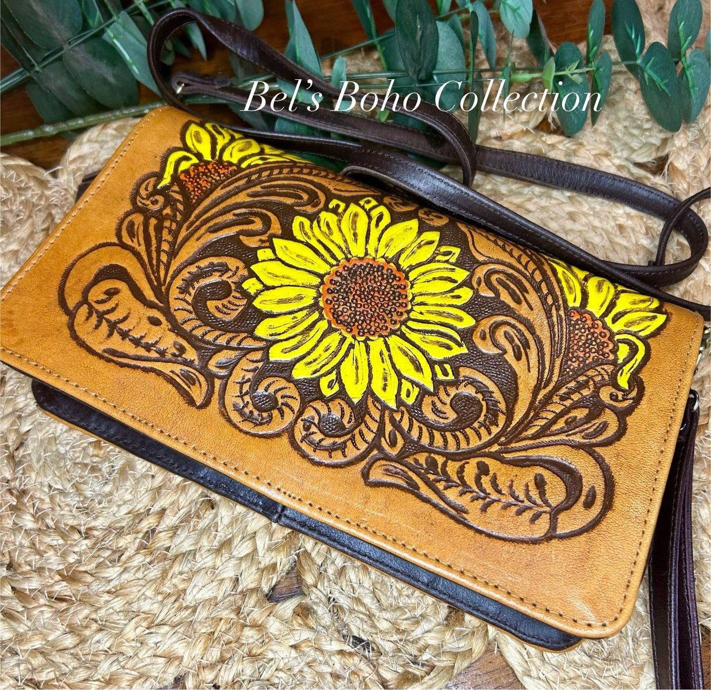 The Gracie Sunflower Clutch