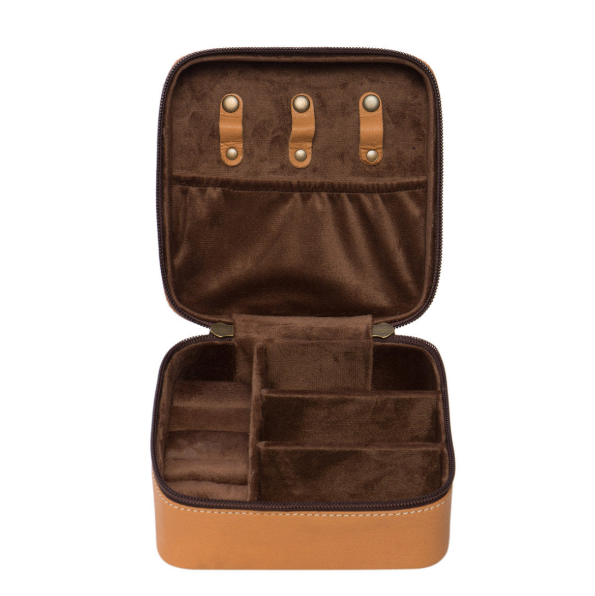 Hand Tooled Leather & Cowhide Jewellery Box